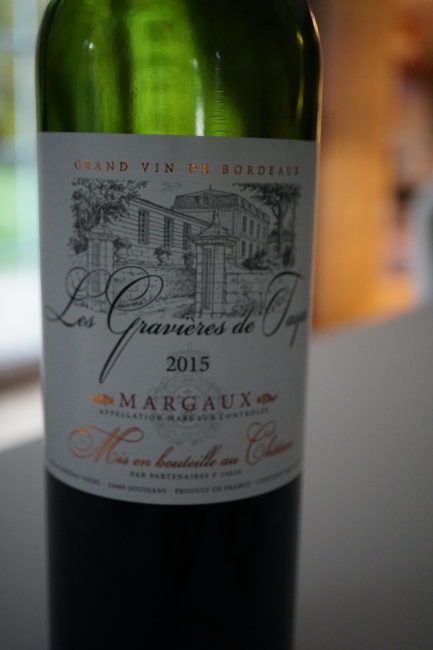 Le Margaux est parmi mes vins préférés... Bien que celui-ci soit en dessous de la moyenne 