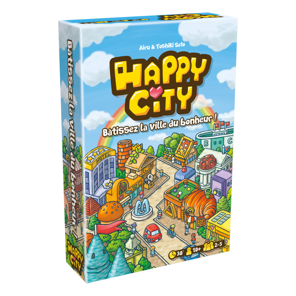 DV GIOCHI: Jeu de société Happy City Jeux DV - Vendiloshop