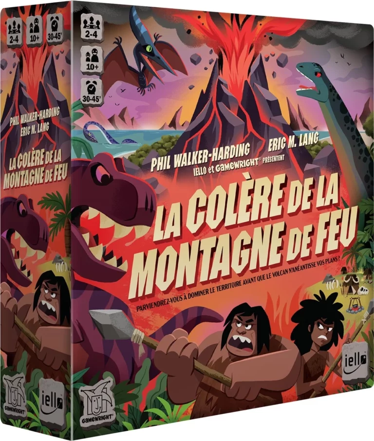 La colère de la montagne de feu